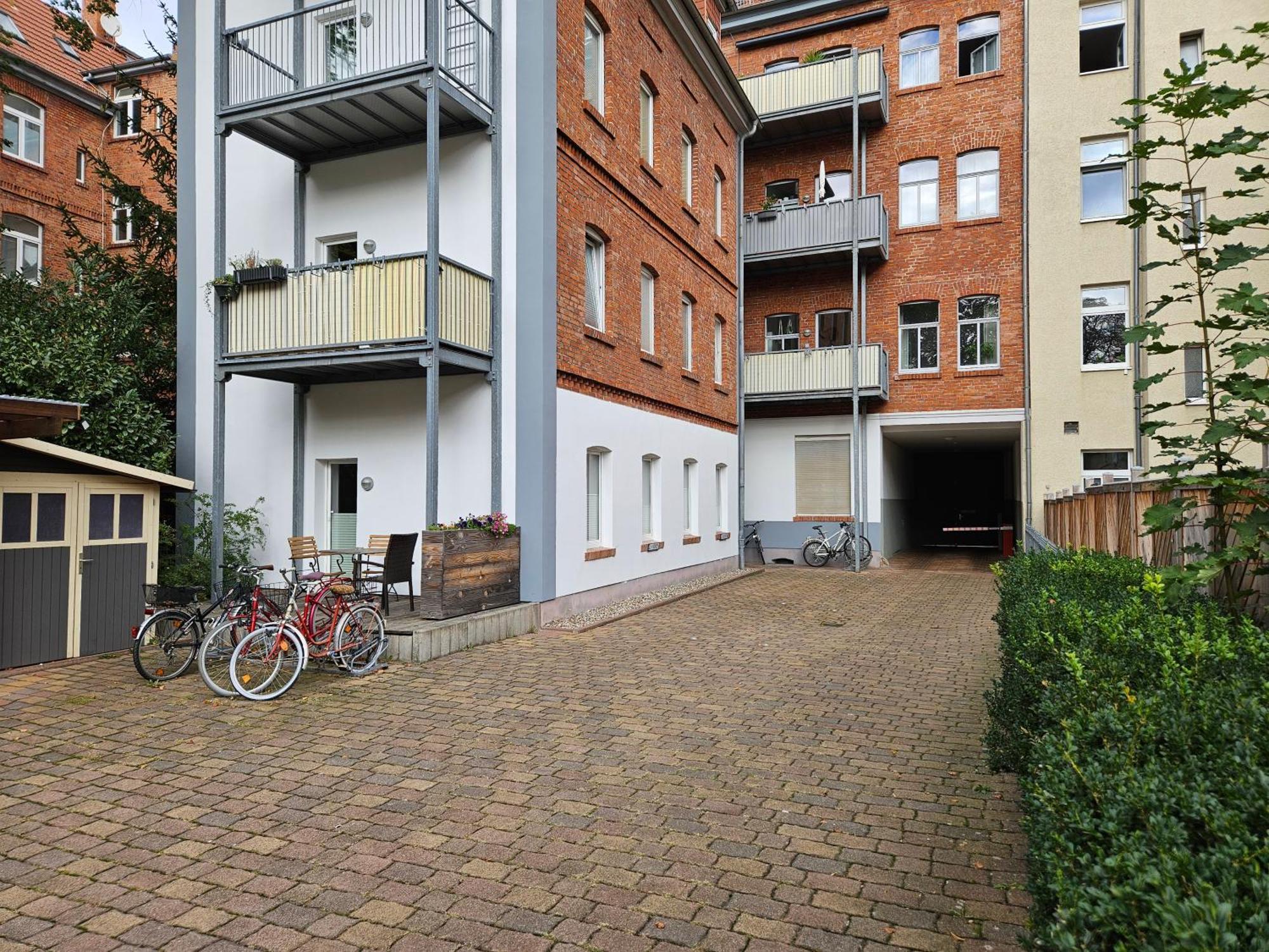 Kraemerbrueckenidyll Erfurt Esterno foto